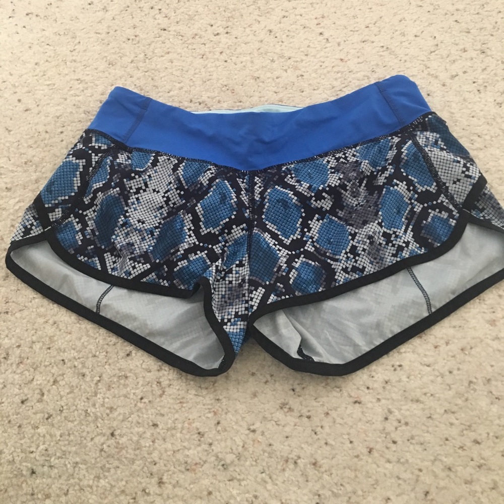 Lululemon blue shorts